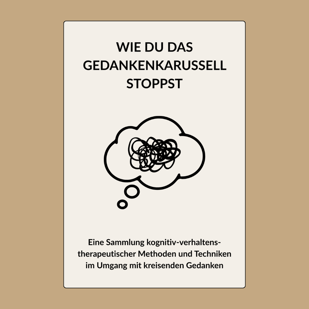 Stoppe die Gedankenspirale und finde deinen inneren Frieden zurück. Ein Workbook für Menschen, die zu viel grübeln.